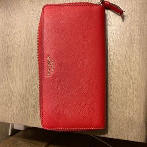 Kate Spade red wallet